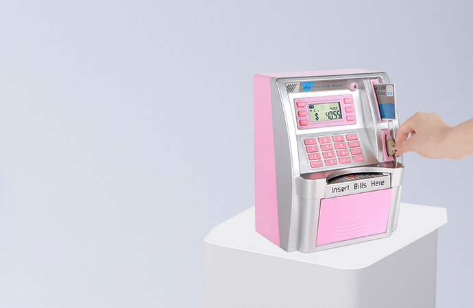 ATM  toy  piggy banka